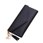 women wallets luxury brand wallets designer purse Long Wallet Tassel Coin Purse Card Holders bags #6M