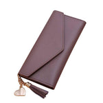 women wallets luxury brand wallets designer purse Long Wallet Tassel Coin Purse Card Holders bags #6M