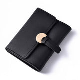 women wallets purses wallets female zipper pu cute Clutch Purse Small Wallets Female Short Bag #6M