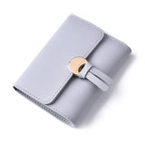 women wallets purses wallets female zipper pu cute Clutch Purse Small Wallets Female Short Bag #6M