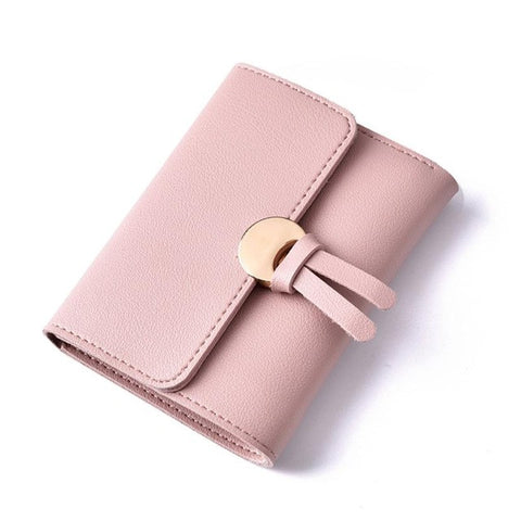 women wallets purses wallets female zipper pu cute Clutch Purse Small Wallets Female Short Bag #6M