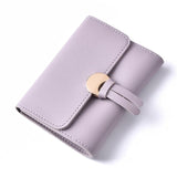 women wallets purses wallets female zipper pu cute Clutch Purse Small Wallets Female Short Bag #6M